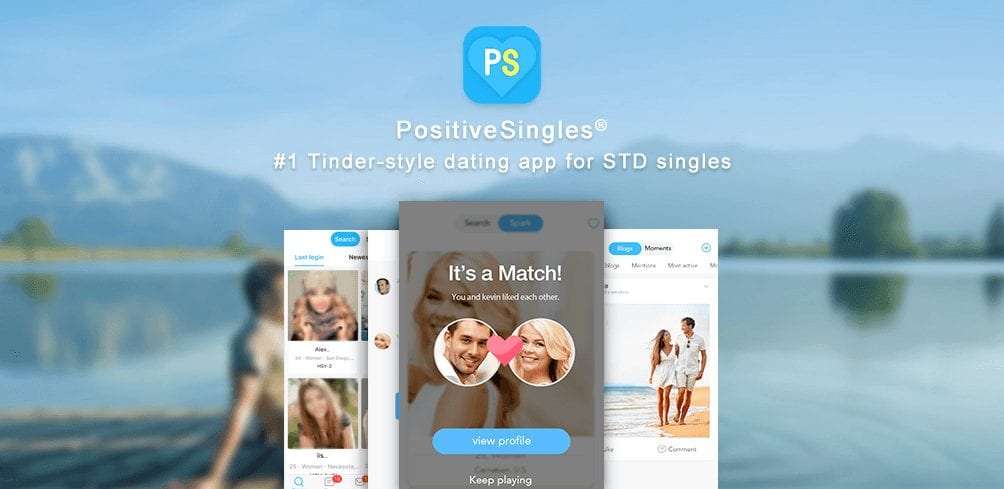 PositiveSingles Review - Screenshot