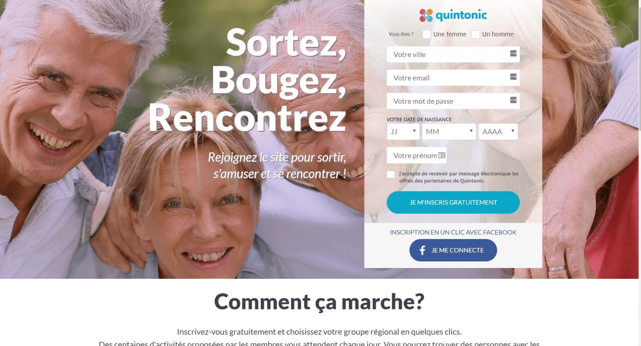 Site uri de dating Francophone