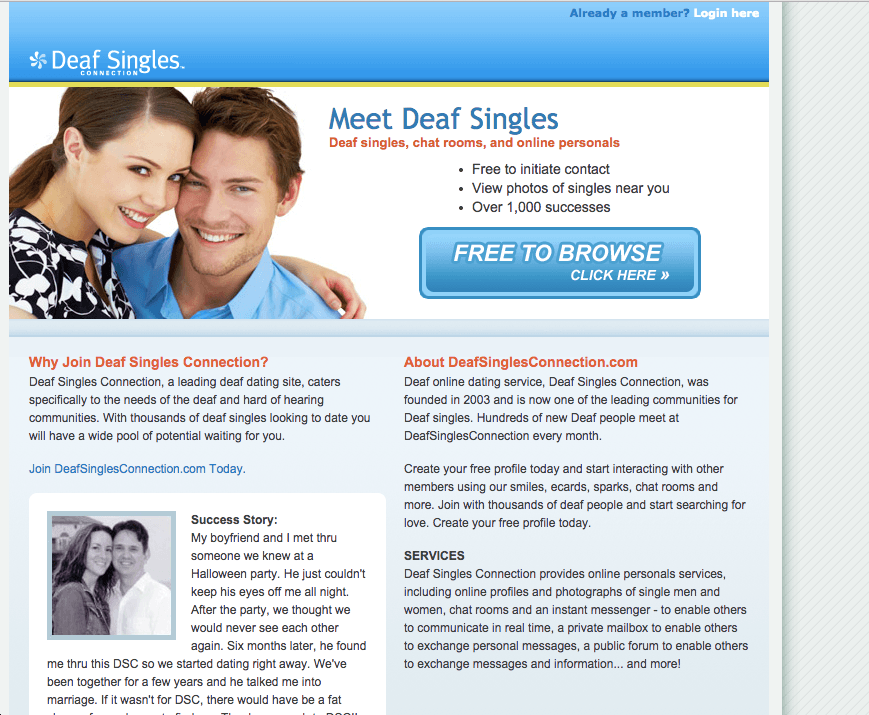 Best deaf dating sites matchvs eharmony realty maldives ensisrealty